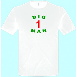 Tričká s potlačou - Big Man (pánske tričko)