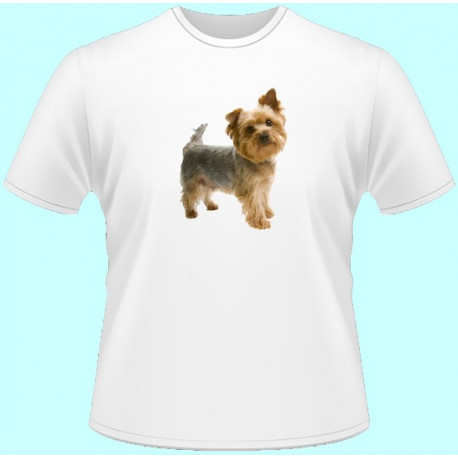 Tričká s potlačou zvierat - Jorkšírsky teriér (dámske tričko)