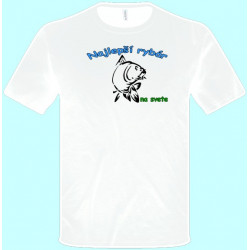 Tričká s potlačou - Najlepší rybár (pánske tričko)