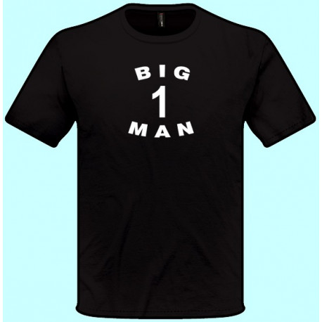 Tričká s potlačou - Big Man (pánske tričko)