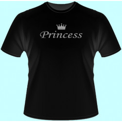 Tričká s potlačou - Princess (dámske tričko)