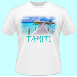 Tričká s potlačou - Tahiti...